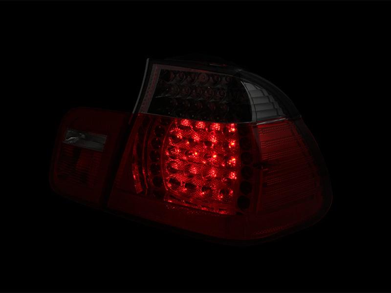 ANZO 2002-2005 4DR BMW 3 Series E46 LED Taillights Red/Smoke | Too Fast Autoparts | Order Online | Canada & USA Shipping