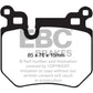 EBC 08-10 BMW 135 3.0 Twin Turbo Bluestuff Rear Brake Pads