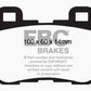 EBC 08-13 Infiniti FX50 5.0 Redstuff Rear Brake Pads