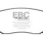 EBC 11-14 Ford Edge 2.0 Turbo Yellowstuff Front Brake Pads
