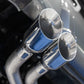 MBRP 2021+ Ford F150 Black Coated Dual Pre-Axle (Street Profile) 2.5in OD Tips 3in Cat Back Exhaust
