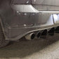 2018+ volkswagen golf GTI mk7.5 rear diffuser+Rear spats  Too Fast Autoparts