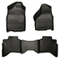 Husky Liners 03-08 Dodge Ram 1500/2500/3500 Quad Cab WeatherBeater Combo Black Floor Liners