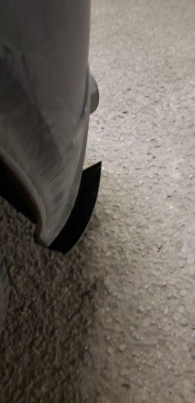 2018+ volkswagen gti mk7.5 Rear Spats  Too Fast Autoparts