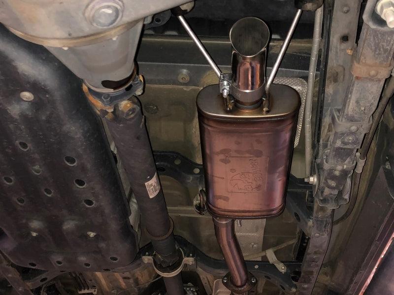 aFe ROCK BASHER 2.5in 409 SS Cat-Back Exhaust - 16-20 Toyota Tacoma L4-2.7L / V6-3.5L | Too Fast Autoparts | Order Online