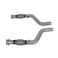 BBK 05-15 Dodge Challenger Charger Short Mid X Pipe w/Catalytic Converters 2-3/4 For LT Headers