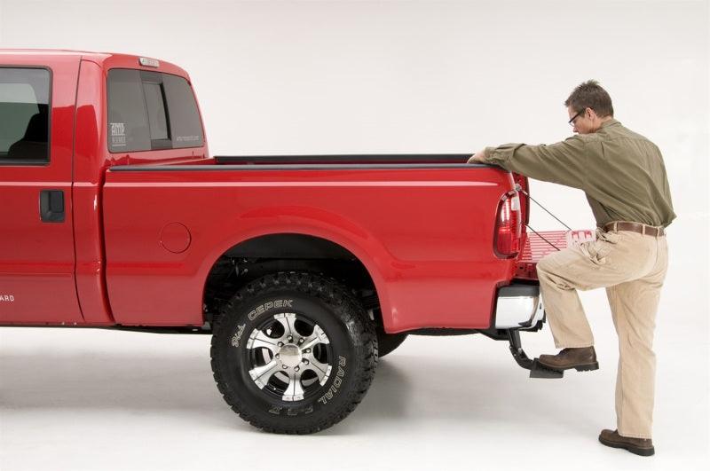 AMP Research 1999-2016 Ford F-250/350/450 BedStep - Black | Too Fast Autoparts | Order Online