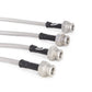 Goodridge 17-18 Honda Civic (Base/LX/EX) Stainless Steel Brake Line Kit