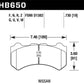 Hawk 09-11 Nissan GT-R Performance Ceramic Street Front Brake Pads