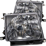 ANZO 1997-2000 Toyota Tacoma Crystal Headlights Black | Too Fast Autoparts | Order Online | Canada & USA Shipping