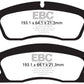 EBC 13+ Dodge Durango 5.7 Yellowstuff Front Brake Pads