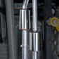 AWE Tuning 4th Gen GM 1500 6.2L 0FG Cat-Back Split Rear Exit (w/ Bumper Cutouts) - Quad Chrome Tips