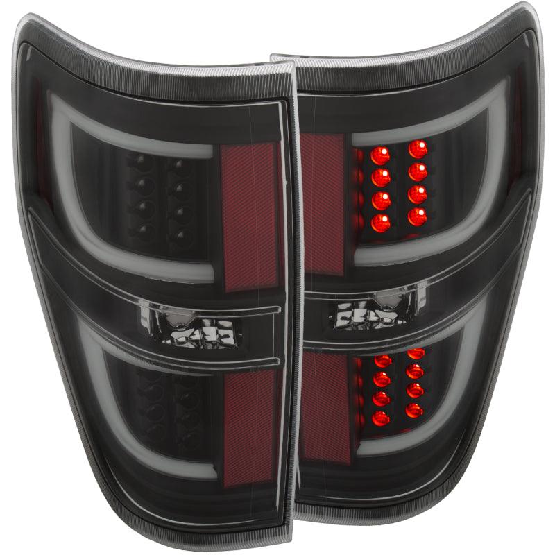 ANZO 2009-2013 Ford F-150 LED Taillights Black | Too Fast Autoparts | Order Online | Canada & USA Shipping