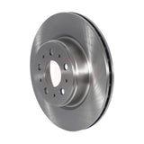 Front Disc Brake Rotor 8-TQ8421 For 2017-2022 Tesla 3 With Gray Painted Calipers