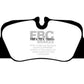 EBC 12-15 Porsche 911 (991) (Cast Iron Rotor only) 3.8 Carrera S Redstuff Rear Brake Pads