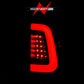 ANZO 2008-2016 Ford  F-250  LED Tail w/ Lights Bar Black Housing Smoke Lens | Too Fast Autoparts | Order Online | Canada & USA Shipping