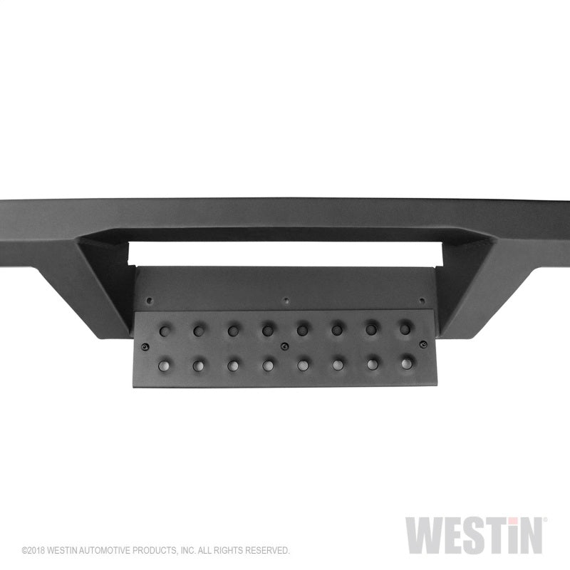 Westin 18-20 Jeep Wrangler JL Unlimited 4DR HDX Drop Nerf Step Bars - Noir texturé