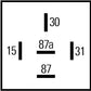 Hella Timer Control 24V 5Pin 0900S Delay Off