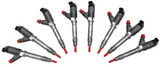 Exergy 17-19 Chevrolet Duramax 6.6L LP5 New 100% Over Injector - Set of 8