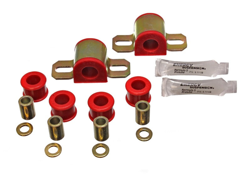 Energy Suspension 90-97 Mazda Miata Rouge 19 mm Bagues de barre stabilisatrice avant (comprend le bus de liaison d'extrémité de barre stabilisatrice