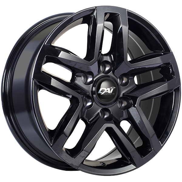 DAI Wheels PEAK Gloss BlackDW11917003 | Size: 17x8.0 | Bolt Pattern: 6x135 | Offset: 35 | Center Bore: 87.1