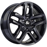 DAI Wheels PEAK Gloss BlackDW11918001 | Size: 18x8.0 | Bolt Pattern: 6x120 | Offset: 35 | Center Bore: 67.1
