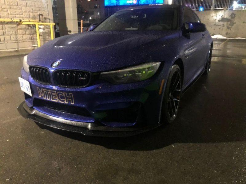 2015+ BMW F8X M3/M4 CS Style Front Splitter  Too Fast Autoparts