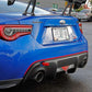 PERRIN 13-26 Subaru BRZ / 13-20 Scion FRS & Toyota 86 / 22-26 GR86 Tow Hook Kit (Rear) - Red