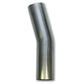 Vibrant 4in OD T304 SS 15 Deg Mandrel Bend 5in Leg Length (6in Centerline Radius)