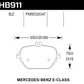 Hawk 17-18 Mercedes-Benz E43 AMG 4Matic 3.0L Performance Ceramic Street Rear Brake Pads