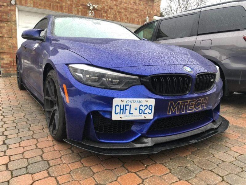 2015+ BMW F8X M3/M4 CS Style Front Splitter  Too Fast Autoparts