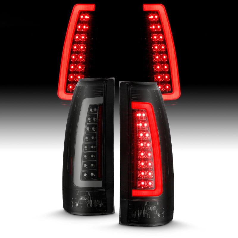 ANZO 1999-2000 Cadillac Escalade LED Taillights Black Housing Smoke Lens Pair | Too Fast Autoparts | Order Online | Canada & USA Shipping