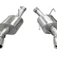Corsa 2005-2010 Ford Mustang Shelby GT500 5.4L V8 Polished Xtreme Axle-Back Exhaust