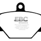 EBC 08+ Smart Fortwo 1.0 Greenstuff Front Brake Pads