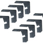 Lund 07-17 Chevy Silverado 1500 Crew Cab EZ Running Board Mounting Bracket Kit - Brite
