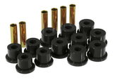 Prothane 73-87 GM Rear Spring & Shackle Bushings (w/ 1.75in Bushings) - Black