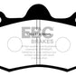 EBC 11+ Mclaren MP4-12C 3.8 Twin Turbo Bluestuff Rear Brake Pads