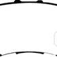 EBC 97 Acura CL 2.2 Ultimax2 Rear Brake Pads