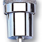 Russell Performance Chrome Street Fuel Filter (3in Length 1-1/8in diameter 5/16in inlet/outlet)