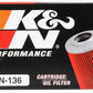 K&N Suzuki / Betamotor 2.375in OD x 1.25in H Oil Filter