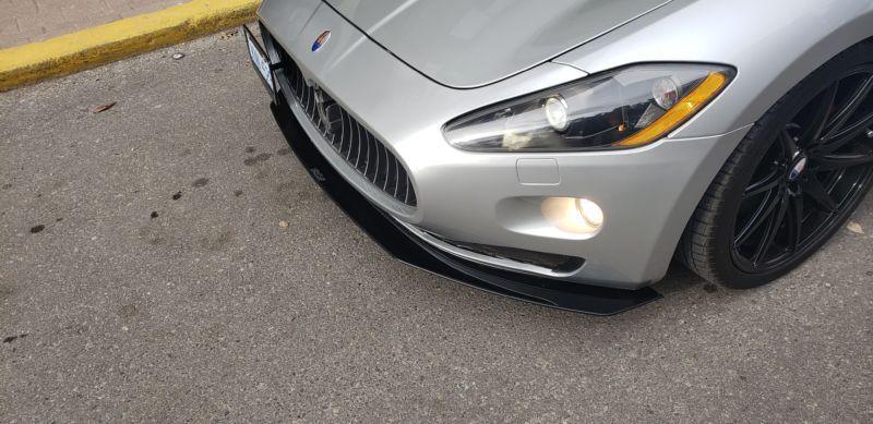 2007-2015 Maserati granturismo Front Splitter  Too Fast Autoparts