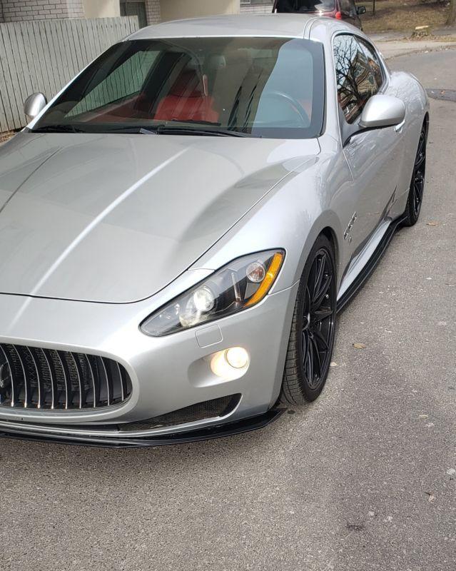 2007-2015 Maserati granturismo Front Splitter  Too Fast Autoparts