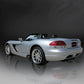 Corsa 2003-06 Dodge Viper 8.3L Polished Sport Cat-Back Exhaust (2.5in Inlet for Use w/ Stock Conv.)