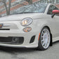 Rally Armor 12-18 Fiat 500 Red Mud Flap w/White Logo
