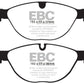 EBC 10-15 Jaguar XF 5.0 Supercharged (470) Yellowstuff Front Brake Pads