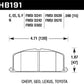 Hawk 87 Toyota Corolla FX16 HP+ Street Front Brake Pads