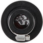 K&N 1.25in Flange ID x 3in OD x 2.5in H Rubber Base Crankcase Vent Filter