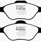 EBC 08+ Lotus 2-Eleven 1.8 Supercharged Greenstuff Front Brake Pads