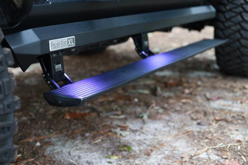 AMP Research 2014-2017 Chevrolet Silverado 1500 Crew Cab PowerStep XL - Black | Too Fast Autoparts | Order Online