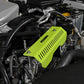 PERRIN 22-26 Subaru WRX Pulley Cover - Neon Yellow (SHORT - For Use w/PERRIN AOS)